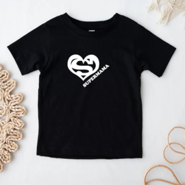 Kinder T-shirt: Super mama