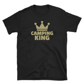 Volwassen T-shirt: Camping King 1