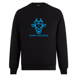 Foute kerst sweater: Happy holidays (hert)