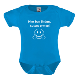Baby romper: Hier ben ik dan succes ermee