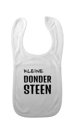 Baby slabbetje: Kleine dondersteen