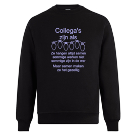 Foute kerst sweater Collega's zijn als kerstlampjes ze hangen altijd samen