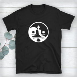 Volwassen T-shirt: Yin Yang Balans