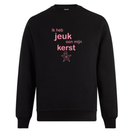 Foute kerst sweater: Ik heb jeuk aan mijn kerstster