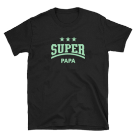 Volwassen T-shirt: Super papa