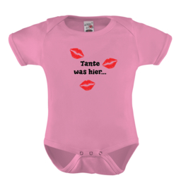 Baby romper: Tante was hier