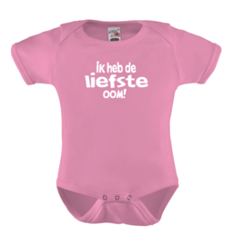 Baby romper: Ik heb de liefste oom