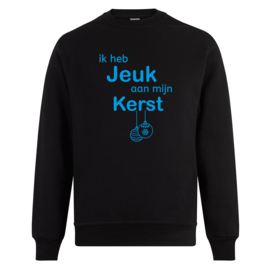 Foute kerst sweater: Ik heb jeuk aan mijn kerstballen