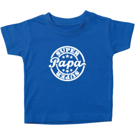 Kinder T-shirt: Super papa stempel
