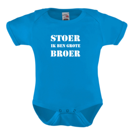 Baby romper: Stoer ik ben grote broer