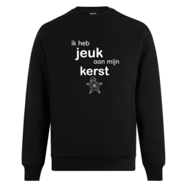 Foute kerst sweater: Ik heb jeuk aan mijn kerstster