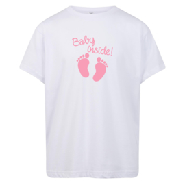 Volwassen T-shirt: Baby inside