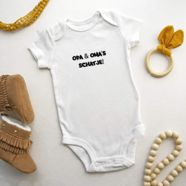 Baby romper: Opa & oma's schatje!