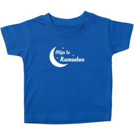 Kinder T-shirt met de opdruk: Mijn 1e Ramadan