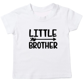 Kinder T-shirt: Little brother met pijl