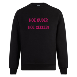 Volwassen sweater: Hoe ouder hoe gekker