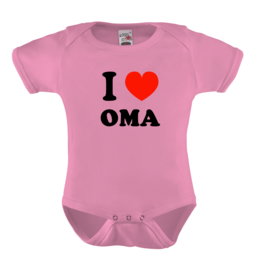 Baby romper: I love oma