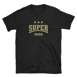 Volwassen T-shirt: Super papa