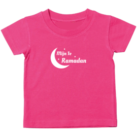 Kinder T-shirt met de opdruk: Mijn 1e Ramadan