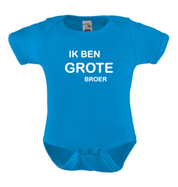 Baby romper: Ik ben grote broer