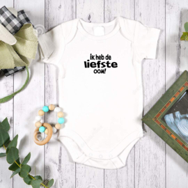 Baby romper: Ik heb de liefste oom