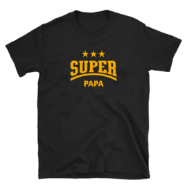 Volwassen T-shirt: Super papa