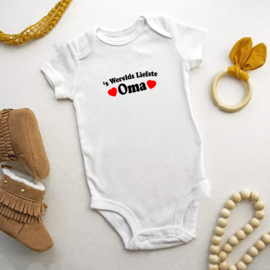 Baby romper: 's Werelds liefste oma