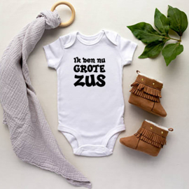 Baby romper: Ik ben nu grote zus