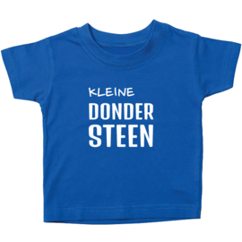 Kinder T-shirt met de opdruk: Kleine dondersteen