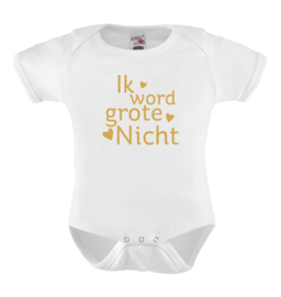 Baby romper: Ik word grote nicht