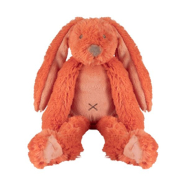 Oranje Rabbit Richie 58 cm met naam