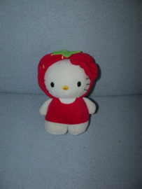 KP-1260  H&M/Sanrio Hello Kitty als aardbei - 17 cm
