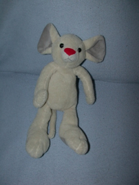 M-725  Soft Toys Company/Cliniclowns muis Toet - 32 cm