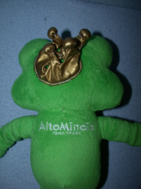 KP-2748  Alto Mincio Family Park kikker met kroon - 33 cm