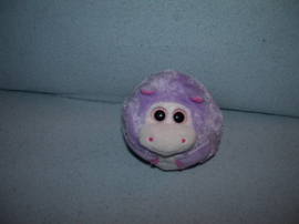 KP-1860  Ty Beanie Ballz Hippo/Nijlpaardje Dewdrop - 12 cm