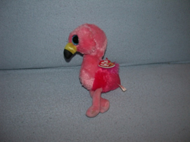 E-835  Gloednieuw! Ty Beanie Boo flamingo Gilda 2017/2018 - 23 cm
