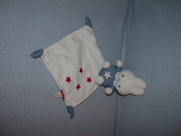 K-1268  Tiamo Nijntje met kroeldoekje (jeans)