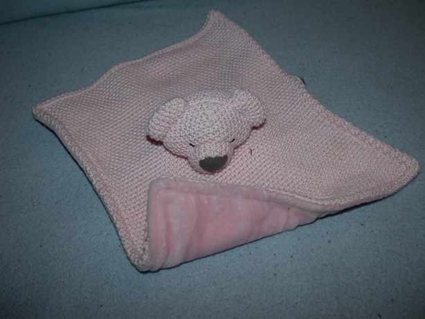 B-1809  Prenatal kroeldoekje beer Buddy