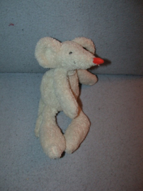 M-314  Happy Horse muis Ivory Mouse Mugsy nr.1  2007 - 26 cm
