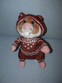 AJ-1961  Albert Heijn hamster Peperkoekman - 26 cm