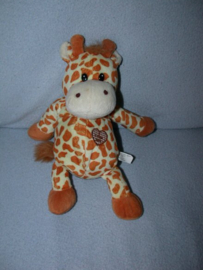 AJ-970  Global Pluche Toys giraffe - 28 cm