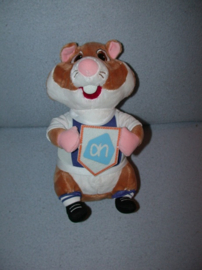 AJ-2042  Albert Heijn hamster met reclame - 25 cm