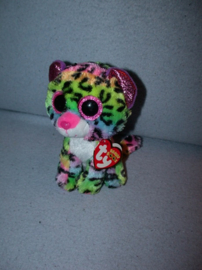 KP-2602  Gloednieuw! Ty Beanie Boo panter/luipaard Dotty 2020 - 16 cm