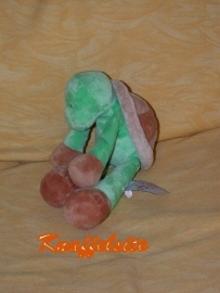 QZ-435  Gund schildpad Flopadoodles Tuffy - 25 cm
