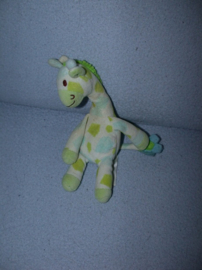 AJ-466  Happy Horse giraffe Goffy 2010 nr.1 - 23 cm - satijnen label