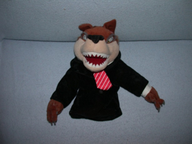 QZ-1422  Tiamo/Sprookjesboom handpop Wolf - 29 cm