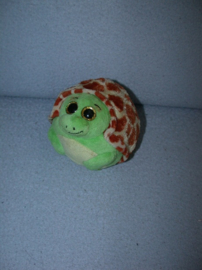 QZ-1031  Ty Beanie Ballz schildpad Zoom the Turtle - 10 cm