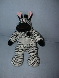 QZ-553  Nicotoy/Aldi zebra met kleintje - 32 cm