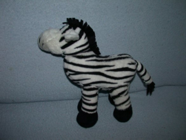 QZ-638  Anna Club Plush zebra - 23 x 22 cm