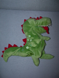 AJ-1208  Ikea handpop draak Läskig - 25 cm